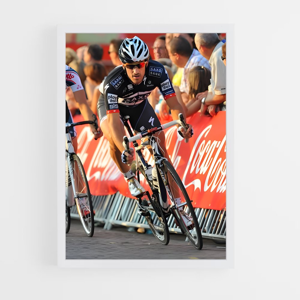 Poster Vitesse Élysée – affiche Cyclisme (vue 3)
